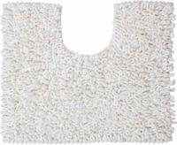 Sealskin Toiletmat Twist 45x50 cm Microfibre Wit - thumbnail