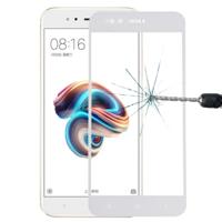 Xiaomi Mi 5 X / A1 0 26 mm 9H hardheid 2.5D Explosieveilig volledig scherm getemperd glas scherm Film(White) - thumbnail