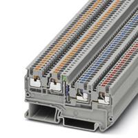 Phoenix Contact 3244436 Initiator- en actuatorklem 3.5 mm Push-Lock-veeraansluiting Grijs 50 stuk(s) - thumbnail