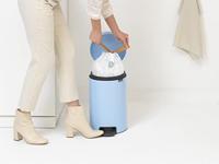 Brabantia pedaalemmer Newlcon 12 liter dreamy blue - thumbnail