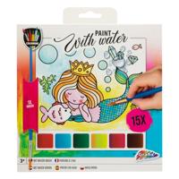 Creative Craft Group Verven met water - zeemeermin - thumbnail