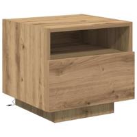 Nachtkastje 2 pcs Artisan Eiken 40 x 39 x 37 cm Bewerkt hout - thumbnail