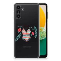 Samsung Galaxy A13 | A04s Telefoonhoesje met Naam Boho Summer - thumbnail