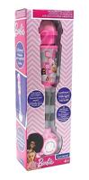 Barbie-microfoon met oplichtende buis, luidspreker (aux-ingang), melodieën en geluidseffecten - thumbnail