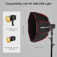 SmallRig RA-D60 mini Parabolic Softbox 4682 - thumbnail