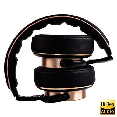 1More E1001 Hi-Fi hoofdtelefoon in-ear oortelefoon hi-res audio met microfoon en afstandsbediening compatibel met iOS en Android Triple Driver over Ear SV zilver