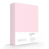 Romanette Romanette flanel laken roze 150x260 - thumbnail