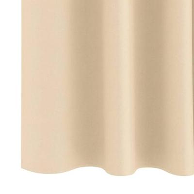 VidaXL Zwart-out gordijnen met ringen 2 pcs crème 260 x 140 cm