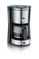 Severin KA 4825 TYPE SWITCH Koffiezetapparaat RVS, Zwart Capaciteit koppen: 10 Glazen kan - thumbnail