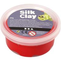 Silk Clay - rood, 40gr. - thumbnail