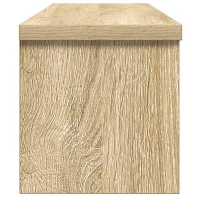 VidaXL Keukenrek stapelbaar 60x15x16 cm bewerkt hout sonoma eikenkleur