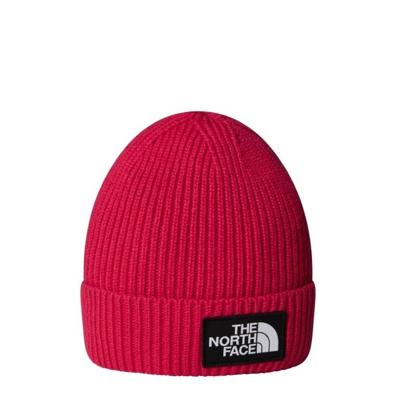 The North Face Logo Box Cuffed Beanie Muts Kinderen Lali Guran One Size