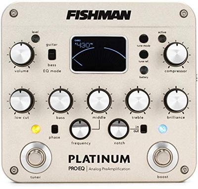 Fishman Platinum Pro EQ analoge voorversterker