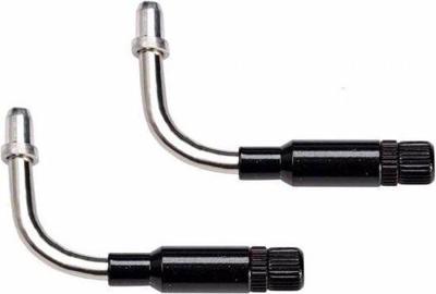 Elvedes verstelbare v-brake bochtjes 90° rvs kort model (2 stuks)