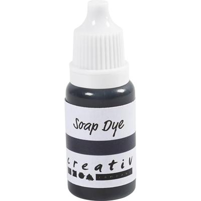 Creativ Company Zeep verf, zwart, 10 ml/ 1 fles