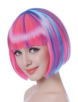 Boland Gekleurde pruik pebbles