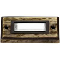 Heidemann 70301 Belplaat Met naambord 1-voudig Brons 24 V/1 A - thumbnail