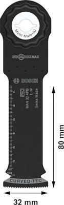 Bosch Accessoires PRO MAII 32 APB invalzaagblad | 32 x 80 mm | 10 stuks - 2608669134 Bosch Accessoires PRO MAII 32 APB invalzaagblad | 32 x 80 mm | 10 stuks - 2608669134