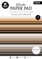 Studio Light • essentials unicolor paper pad shades of brown - thumbnail