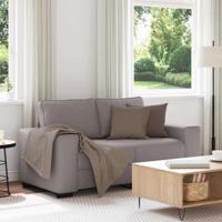 2-zitsbank Taupe 120 cm Stof - thumbnail
