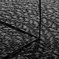 VidaXL Vloerkleed zizur binnen en buiten 240x340cm jute look antraciet - thumbnail