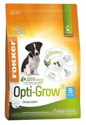 Fokker Opti-Grow S Puppy/Junior hondenvoer 2 x 2,5 kg Fokker Opti-Grow S Puppy/Junior hondenvoer 2 x 2,5 kg