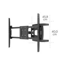 Hama Tv-muurbeugel Draaibaar Kantelbaar Uittrekbaar 305cm (120) Tot 100 Kg - thumbnail