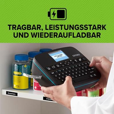 DYMO LabelManager Labelprinter Geschikt voor labels: D1 6 mm, 9 mm, 12 mm, 19 mm, 24 mm