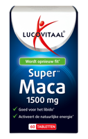 Lucovitaal Maca super 1500mg 60 Tabletten - thumbnail