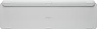 Draadloos toetsenbord - LOGITECH - MX Keys S - Bluetooth - Achtergrondverlichting - Stille toetsen - Lichtgrijs - thumbnail