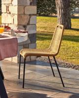 Kave Home Tuinstoel 'Lambton' kleur Bruin - thumbnail