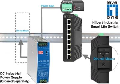 LevelOne IGS-2108 netwerk-switch Managed L2 Gigabit Ethernet (10/100/1000) Zwart