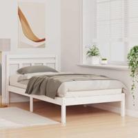 Bedframe Wit Massief grenenhout - thumbnail