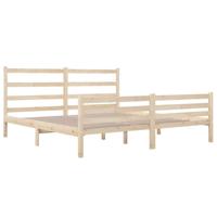 Bedframe massief grenenhout 140x190 cm - thumbnail
