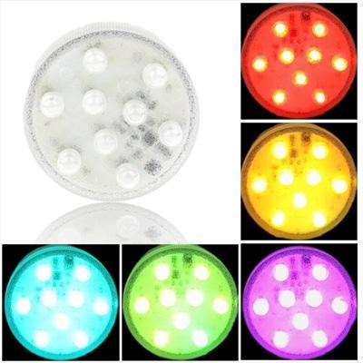 Multi Color gloeilamp 9 geleid 13 kleuren licht met externe Control(White)