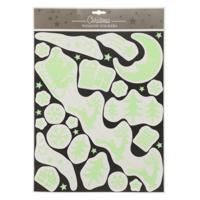 Raamstickers Glow in the Dark Kerst - thumbnail