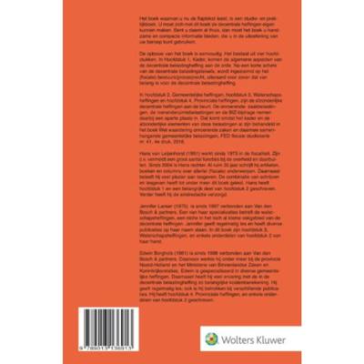 Decentrale heffingen - E.G. Borghols, G.J. van Leijenhorst, J.K. Lanser - Paperback (9789013136913)