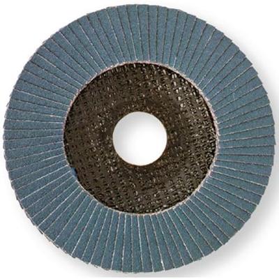 Berner 50908 slijpschijf fiber (lamellenschijf) bol 125mm p80
