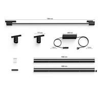 Philips Hue Perifo - White and color set van 2 wandspots en gradient zwart - 929003117901 - thumbnail