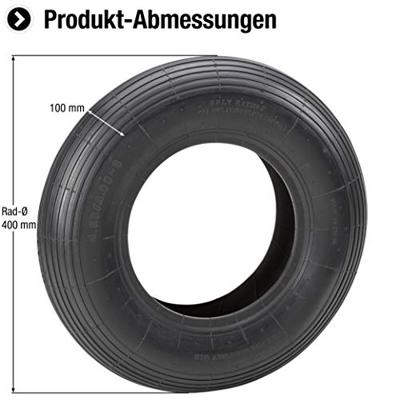 Metafranc Buitenband 400Mm Zw W - WU0810180