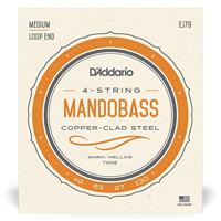D&apos;Addario EJ79 snarenset voor mandobas - thumbnail