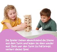 Eichhorn houten stapeltoren, 54dlg. - thumbnail