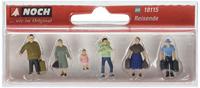 NOCH H0 Reizigers Geverfd, Staand - thumbnail
