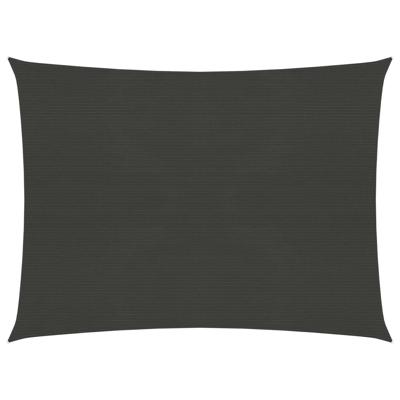 Zonnezeil 160 g/m 2x2,5 m HDPE antracietkleurig Zonnezeil 160 g/m 2x2,5 m HDPE antracietkleurig