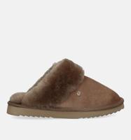 Warmbat Pantoffels Flurry FLS321055 Mud Bruin-38 maat 38 - thumbnail
