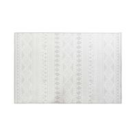 Tapijt DKD Home Decor Grijs Wit Ikat (120 x 180 x 0,4 cm) - thumbnail