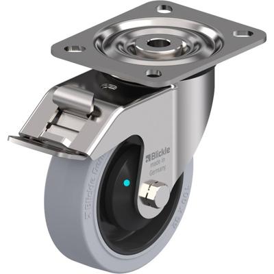 Blickle LX-POEV 100KAD-FI-SG Zwenkwiel met rem Wieldiameter: 100 mm Draagvermogen (max.): 200 kg 1 stuk(s) Blickle LX-POEV 100KAD-FI-SG Zwenkwiel met rem Wieldiameter: 100 mm Draagvermogen (max.): 200 kg 1 stuk(s)
