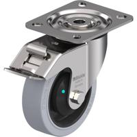 Blickle LX-POEV 100KAD-FI-SG Zwenkwiel met rem Wieldiameter: 100 mm Draagvermogen (max.): 200 kg 1 stuk(s) - thumbnail