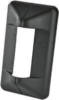 Konig & Meyer 24463 cover voor speaker wall mount (zwart) - thumbnail