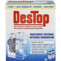 Destop Destop Wasmachinereiniger 2x250 ml - thumbnail